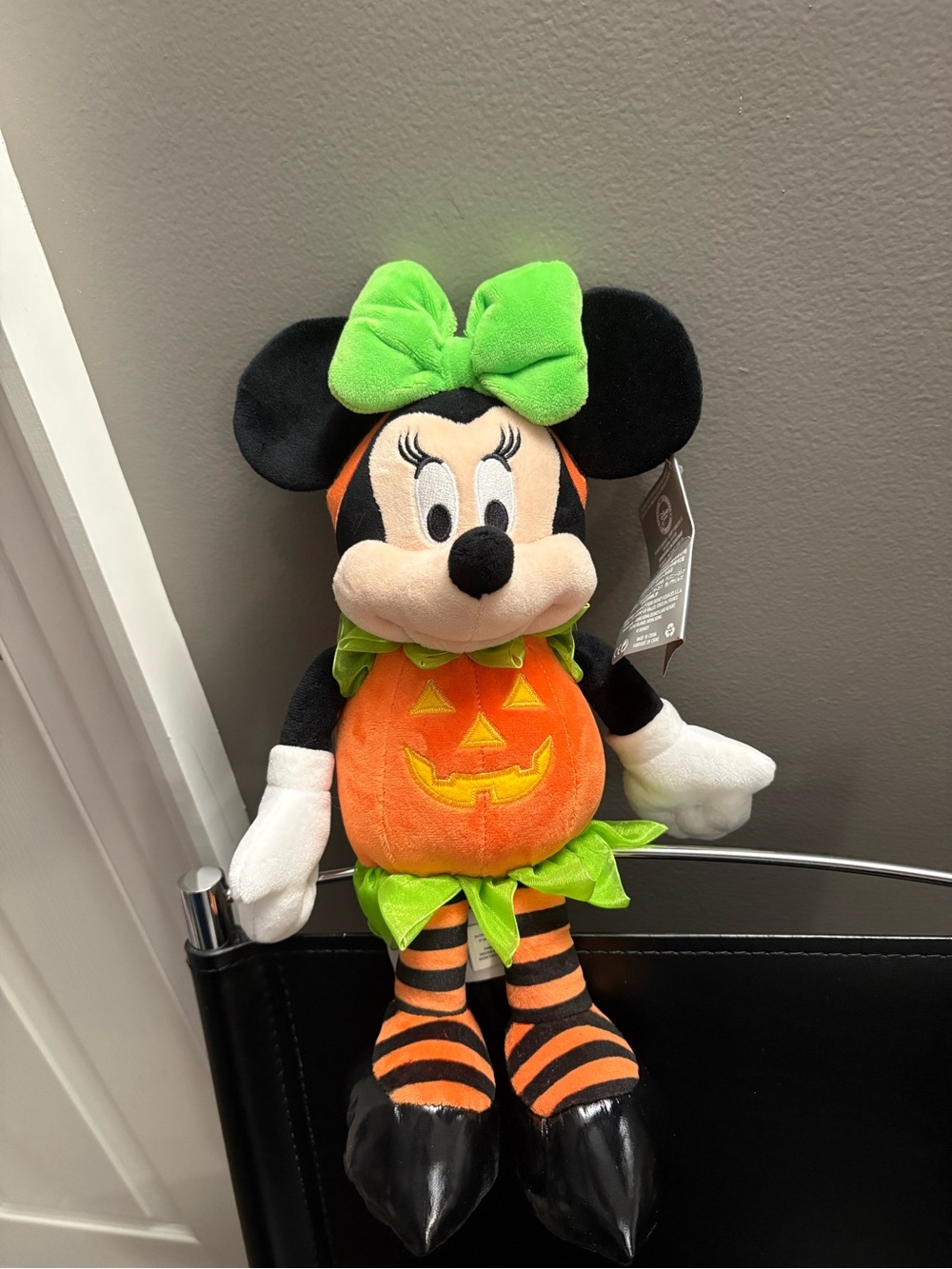 Minnie Mouse Pumpkin Plush🎃Disney Store Authentic Halloween